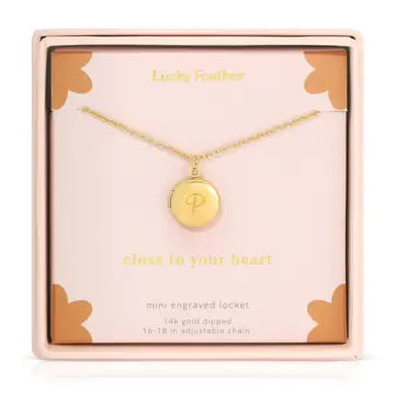 Mini Engraved Locket