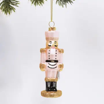 Nutcracker Boxed Glass Ornament