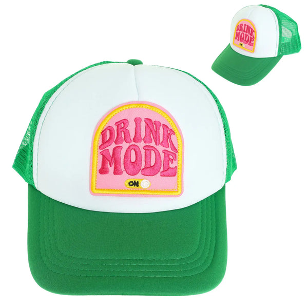 Drink Mode Mesh Backing Baseball Cap