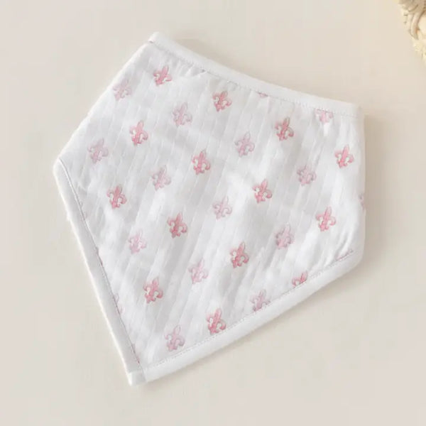 Fleur De Rose Organic Muslin Bib