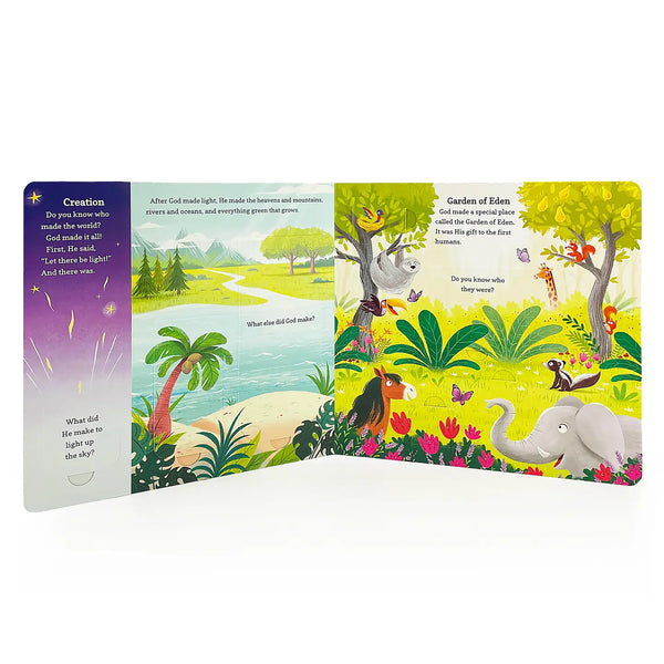 Best-Loved Bible Stories Lift-A-Flap Board Book