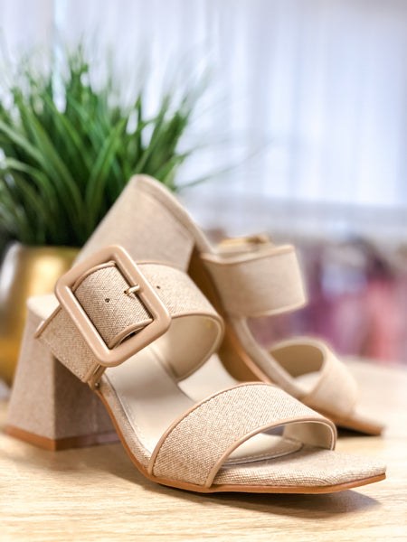 Matisse Lucy Buckle Strap Heel
