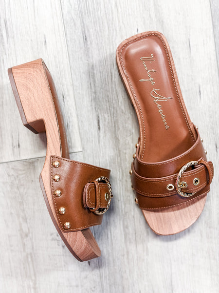 Vintage Havana Noreen Block Heel Sandal