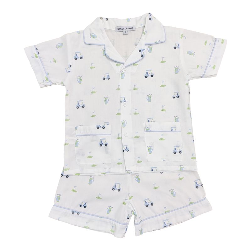 Golf Print Boy PJ Set