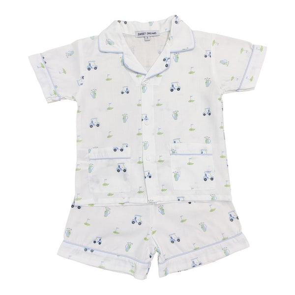 Golf Print Boy PJ Set
