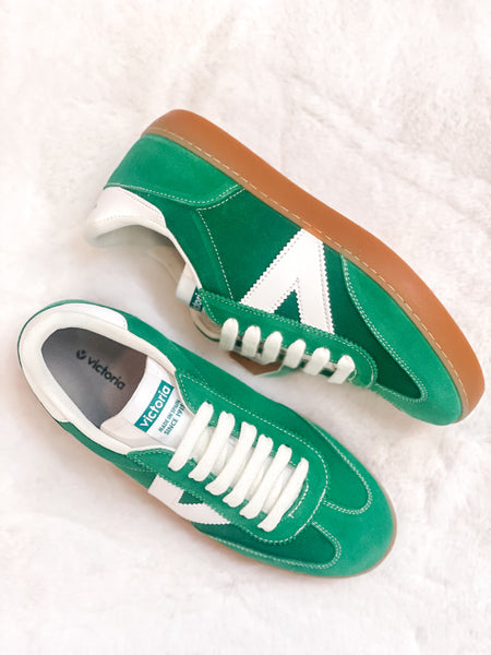 Victoria Berlín Ciclista Split Leather Retro Sneaker