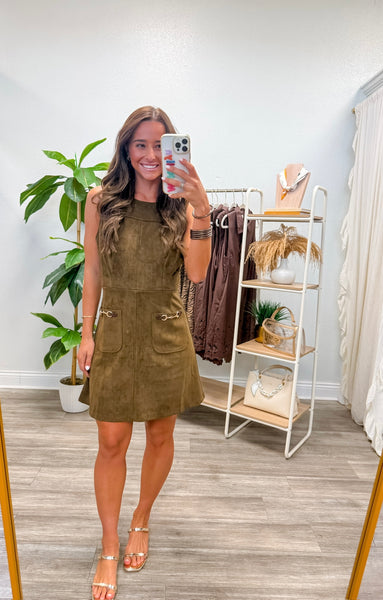 Solid Sleeveless Mini Dress