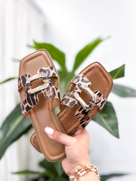Soda Feng Square Toe Sandal
