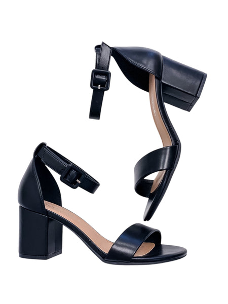 Soda Cake Faux Leather Low Heel