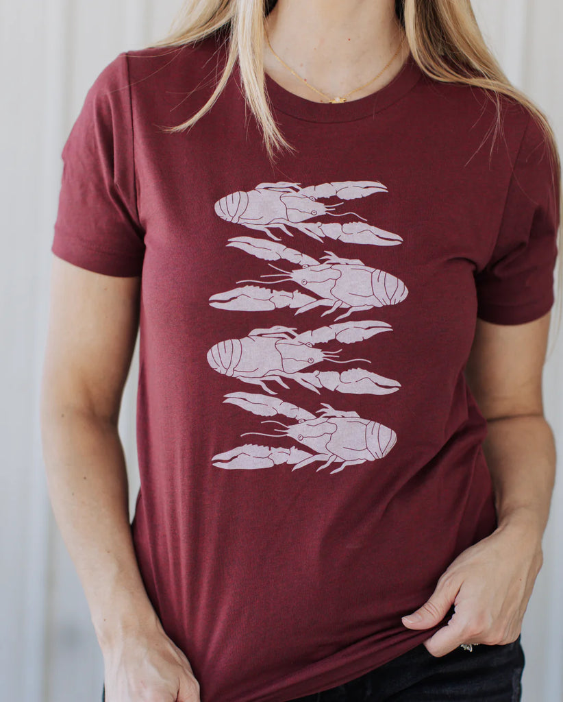 Crawfish Stacked Tee