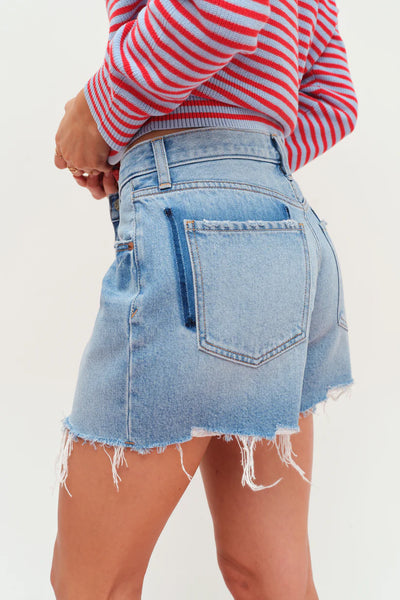 Daze Crossroads Mid Rise Loose Short