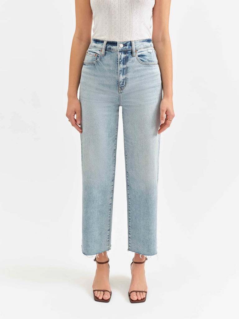 Daze Pleaser High Rise Wide Ankle Jean