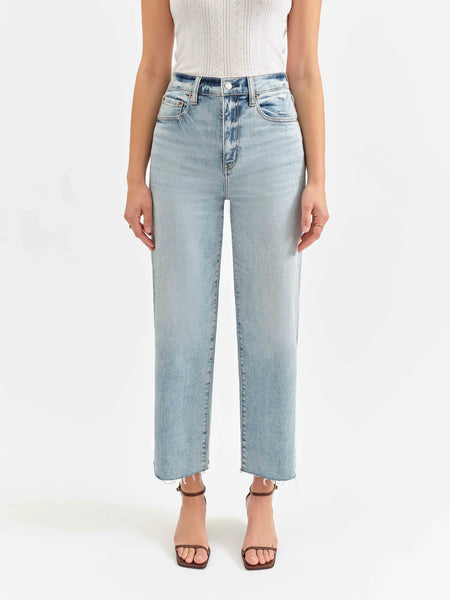 Daze Pleaser High Rise Wide Ankle Jean