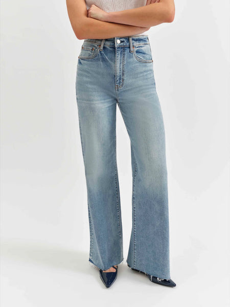 Daze Far Out High Rise Wide Leg Jean