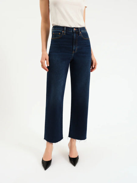 Daze Pleaser HR Wide Ankle Jeans