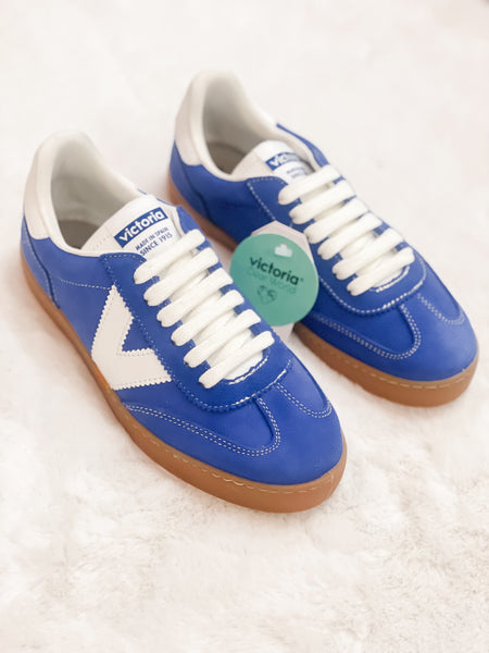 Victoria Berlín Ciclista Split Leather Retro Sneaker