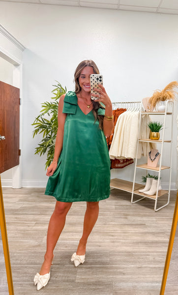 Solid V-Neck Sleeveless Mini Dress