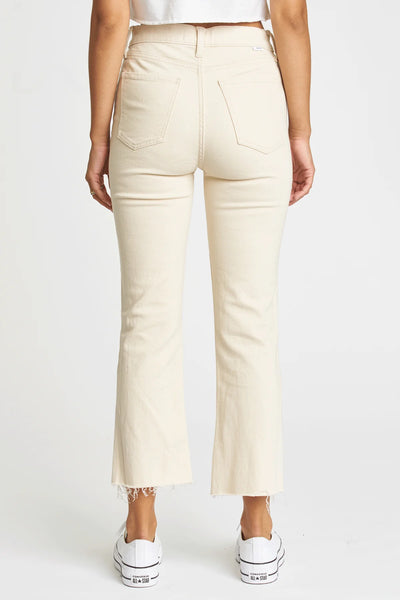 Daze Shy Girl High Rise Crop Flare Jean