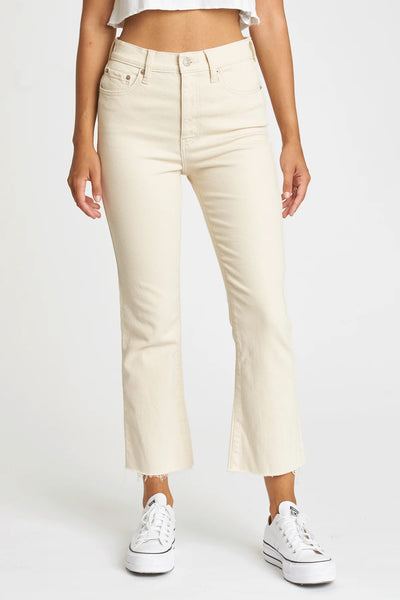 Daze Shy Girl High Rise Crop Flare Jean