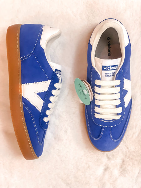 Victoria Berlín Ciclista Split Leather Retro Sneaker