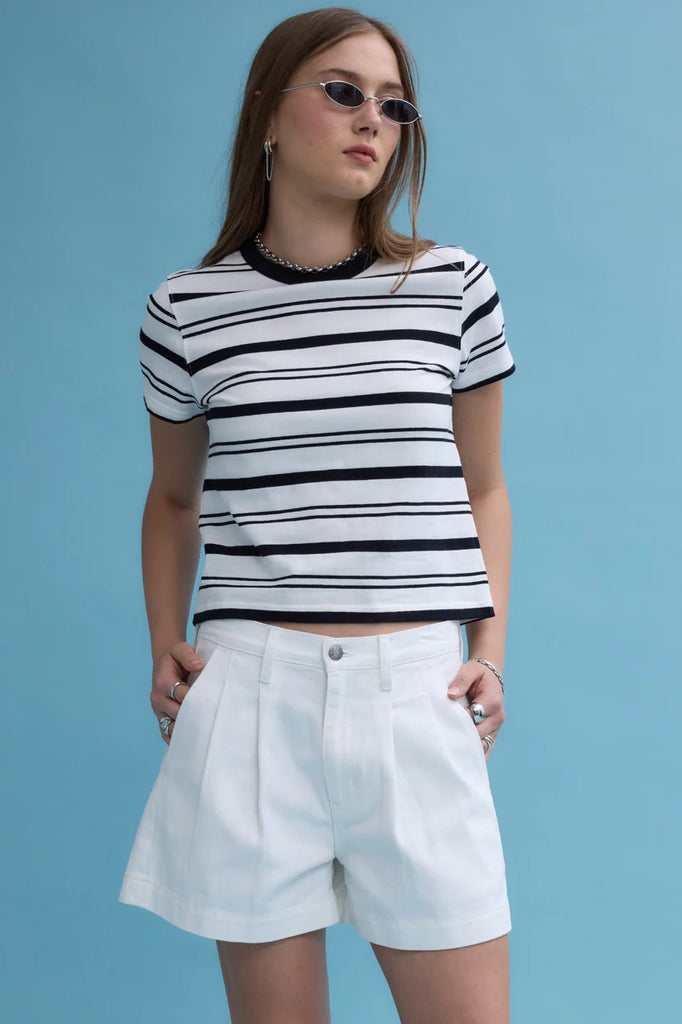 Daze Coronado High Rise Pleated Short
