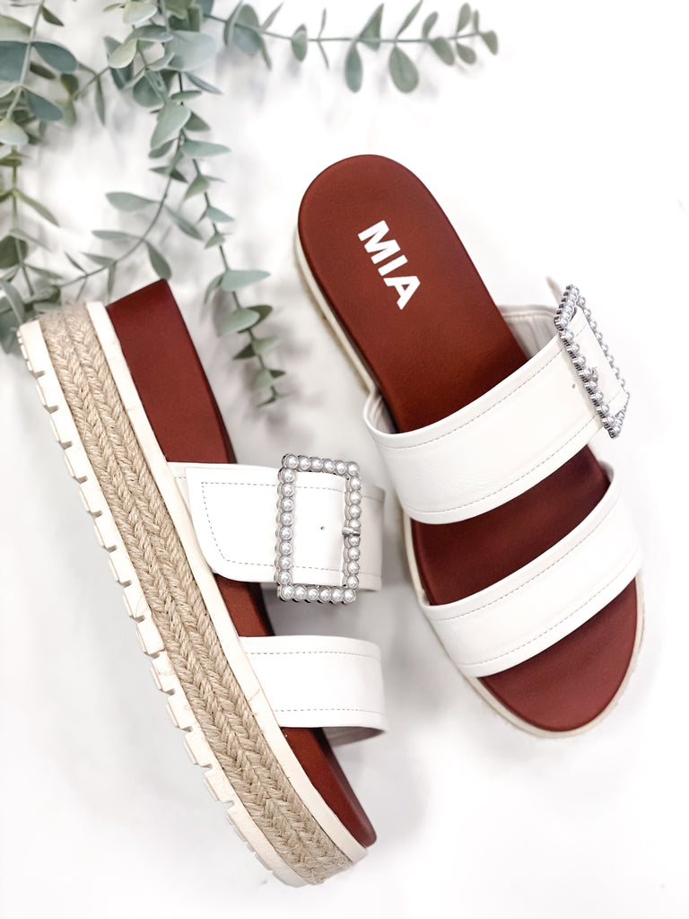 Mia Kika Buckle Strap Platform Sandal