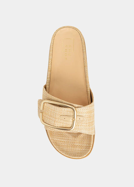 ShuShop Delphine Buckle Strap Sandal