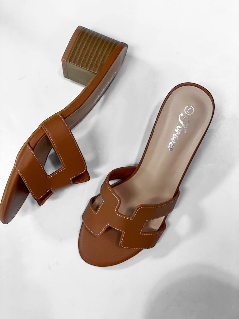 Emberly Open Toe Heel