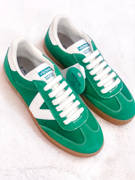 Victoria Berlín Ciclista Split Leather Retro Sneaker