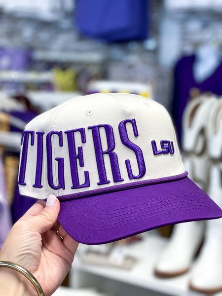 Tigers Saturday Stretch Canvas Trucker Hat