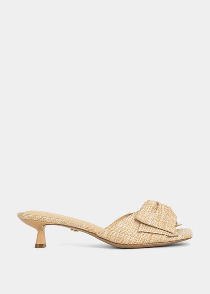 ShuShop Ella Bow Knot Kitten Heel