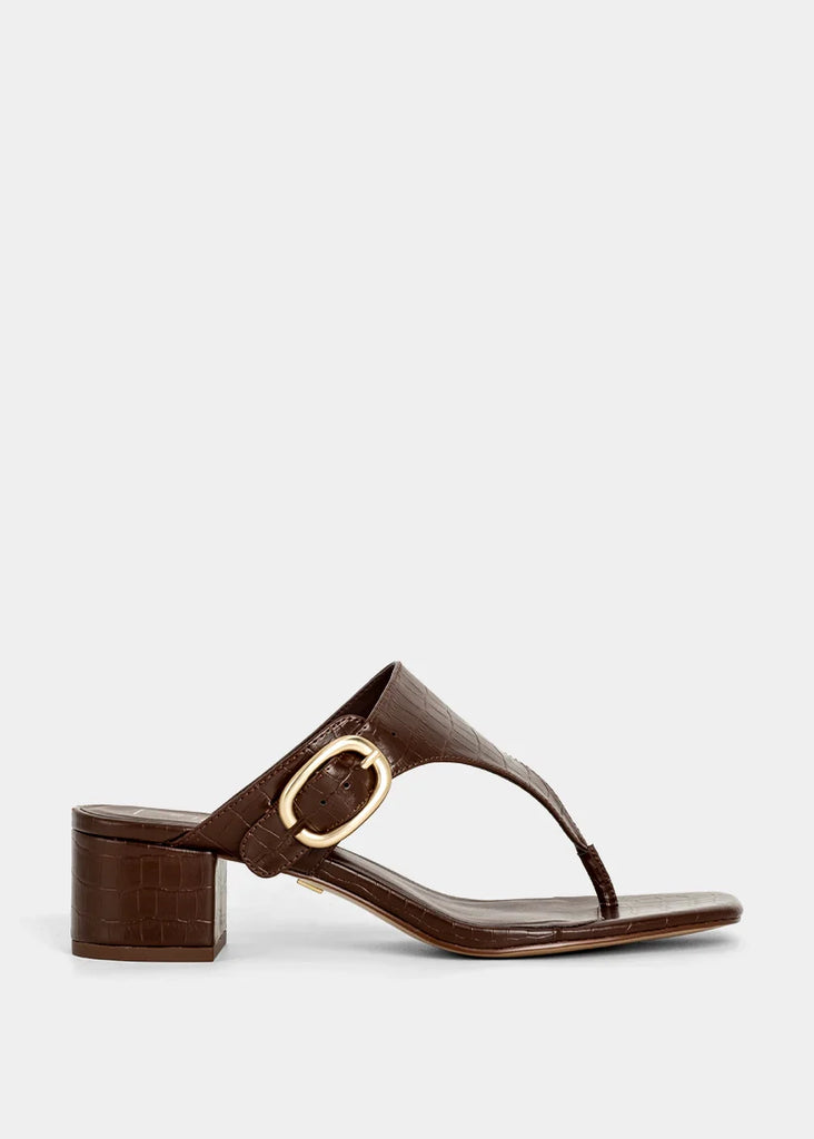 ShuShop Elodie Buckled Heeled Sandal