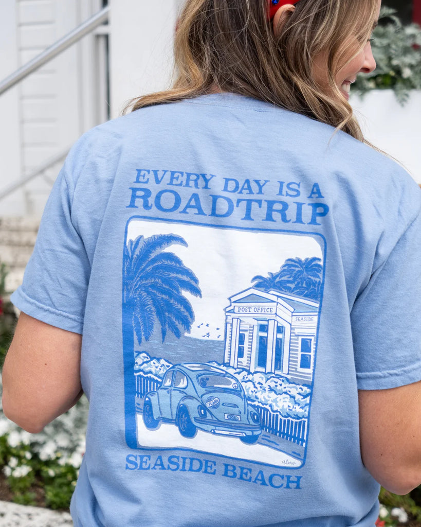 Every Day Is A Road Trip Pocket Tee