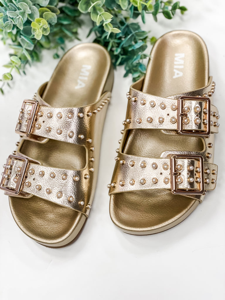 Mia Brooklyn Pearl Two-Strap Sandal