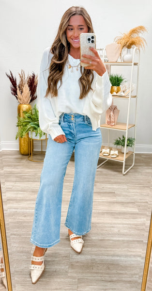 Round Neck Cape Sweater