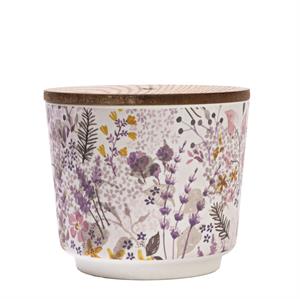 Greenleaf Pattern Candle