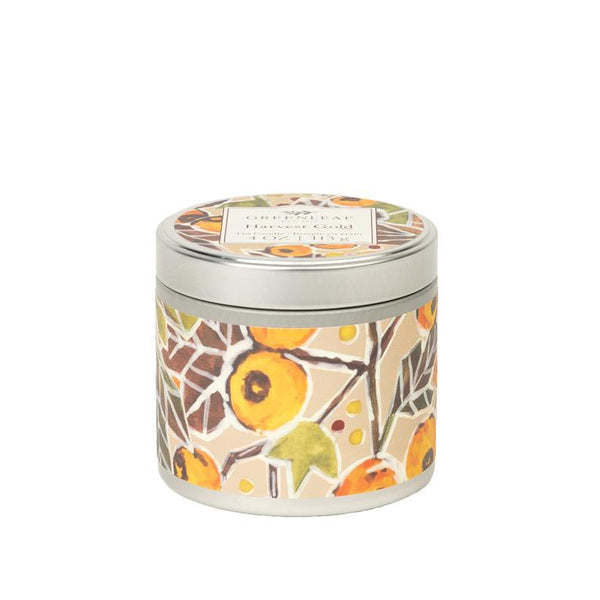 Greenleaf Tin Candle