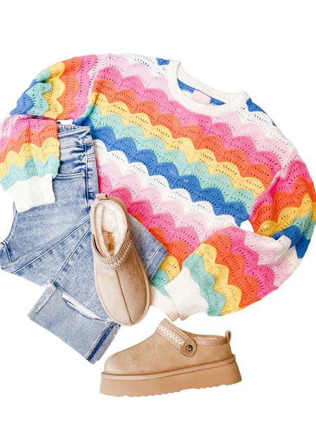 Over The Rainbow Sweater