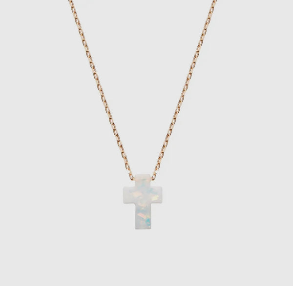 Holy Water Cross Necklace