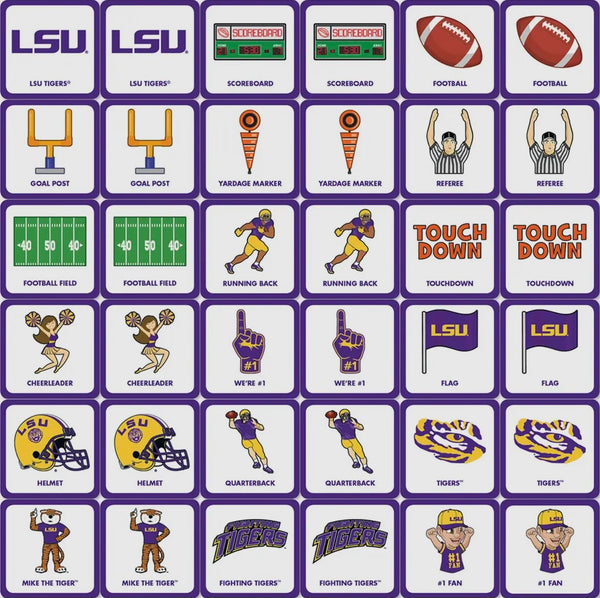 Louisiana State Matching Game