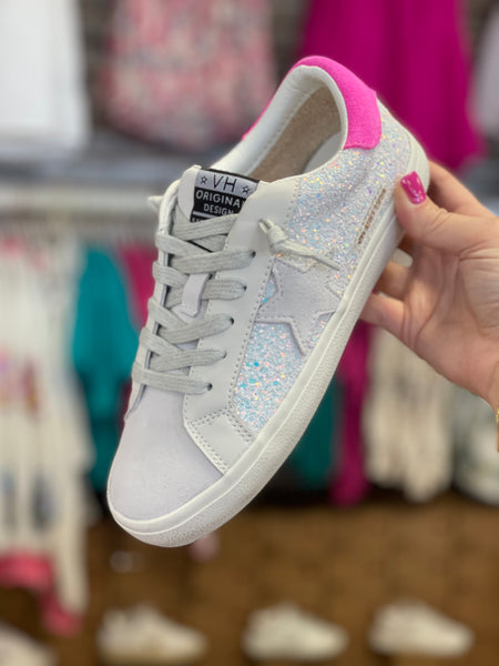 VH Suede Multi Glitter Low Top Sneaker