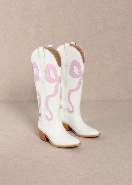 Coquette Bow Cowgirl Boots