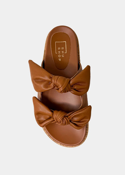 ShuShop Kiki Bow Strap Platform Sandal