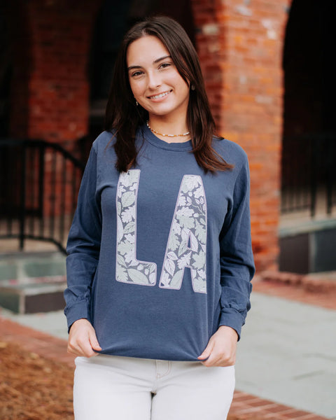 LA Leaves Long Sleeve Tee