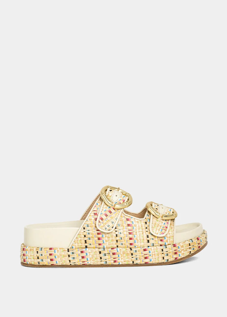 ShuShop Lori Double Strap Platform Sandal