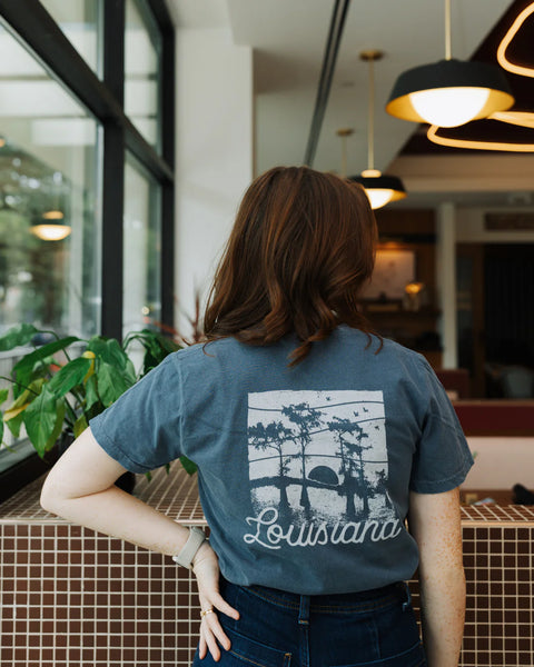 Louisiana Bayou Pocket Tee