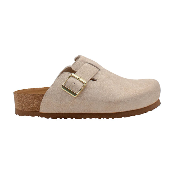 Volatile Pumpkin Faux Leather Slide Sandal