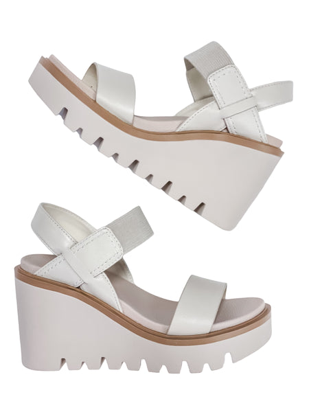 Mia Ciji Elastic Strap Wedge Sandal