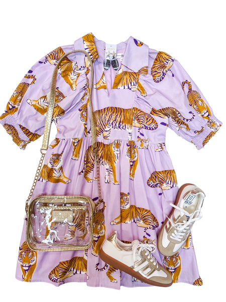 The LSU Tigers Poplin Dress