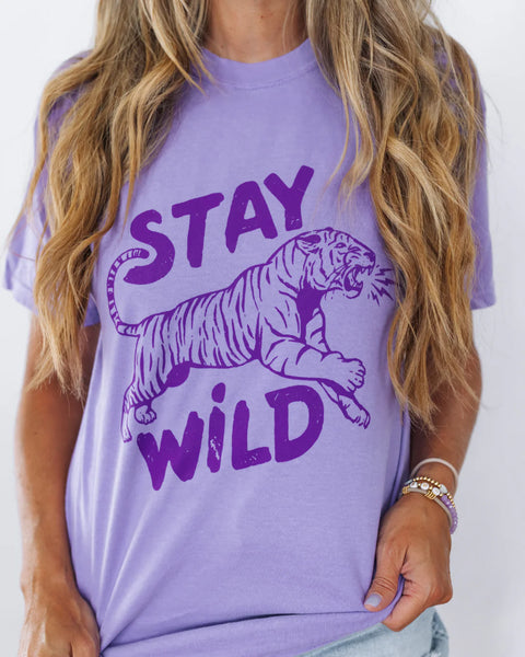 Stay Wild Tiger Tee